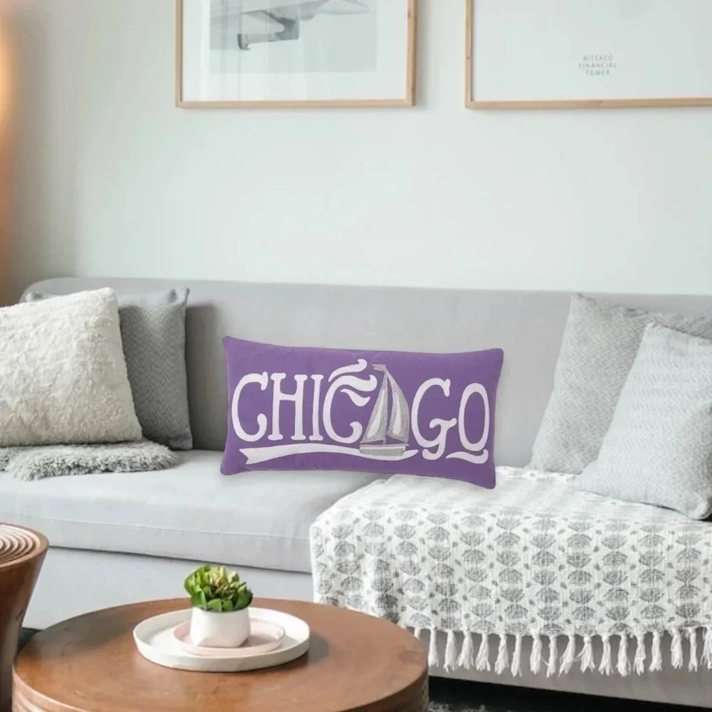 NWT! Pottery Barn CHICAGO Lumbar Pillow Cover